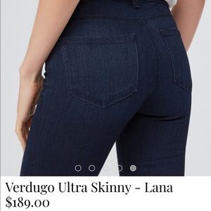 PAIGE Verdugo Ultra Skinny Jeans, Mid-Rise, Size 28